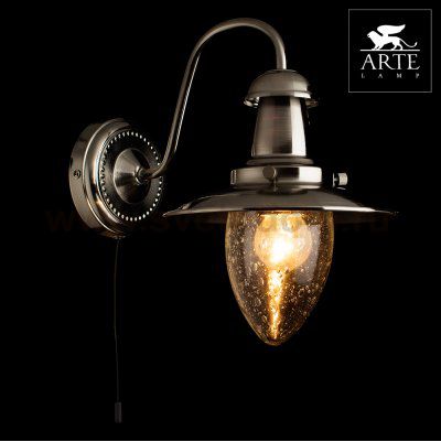 Светильник бра Arte Lamp A5518AP-1SS Fisherman