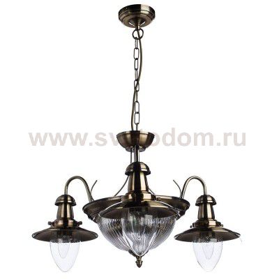 Подвесная люстра Arte lamp A5518LM-2-3AB Fisherman