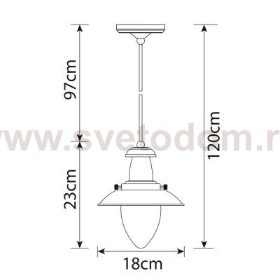 Светильник подвесной Arte lamp A5518SP-1BG Fisherman
