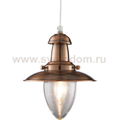 Подвесной светильник Arte lamp A5518SP-1RB Fisherman