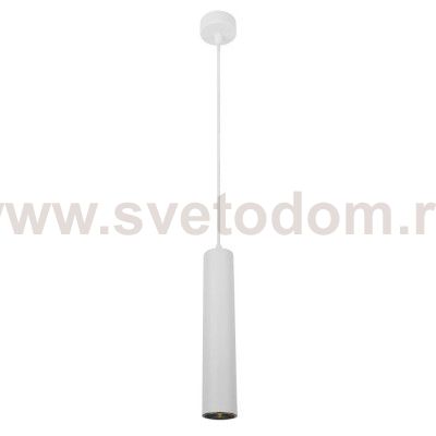Светильник подвесной металлический белый Arte lamp A5600SP-1WH LIRA