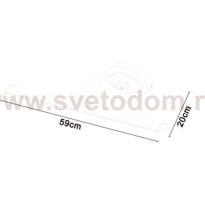 Светильник настенный Arte lamp A5612AP-1CC PICTURE LIGHTS LED