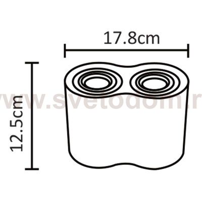 Светильник потолочный Arte lamp A5644PL-2SI FALCON