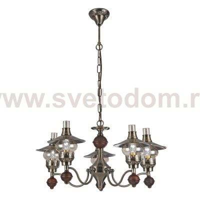 Люстра подвесная с лампочками LED Svetodom 2548528