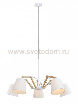 Подвесная люстра Arte lamp A5700LM-5WH Pinoccio 