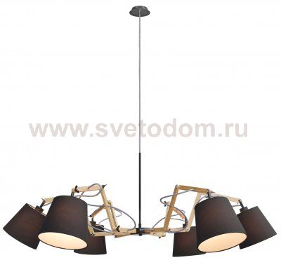 Подвесная люстра Arte lamp A5703LM-6BK Pinoccio 