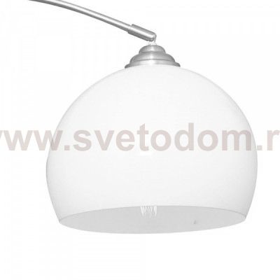 Изогнутый торшер Arte lamp A5823PN-1SS PAOLO