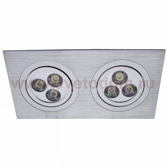 Светильник встраиваемый Arte lamp A5902PL-2SS Technika