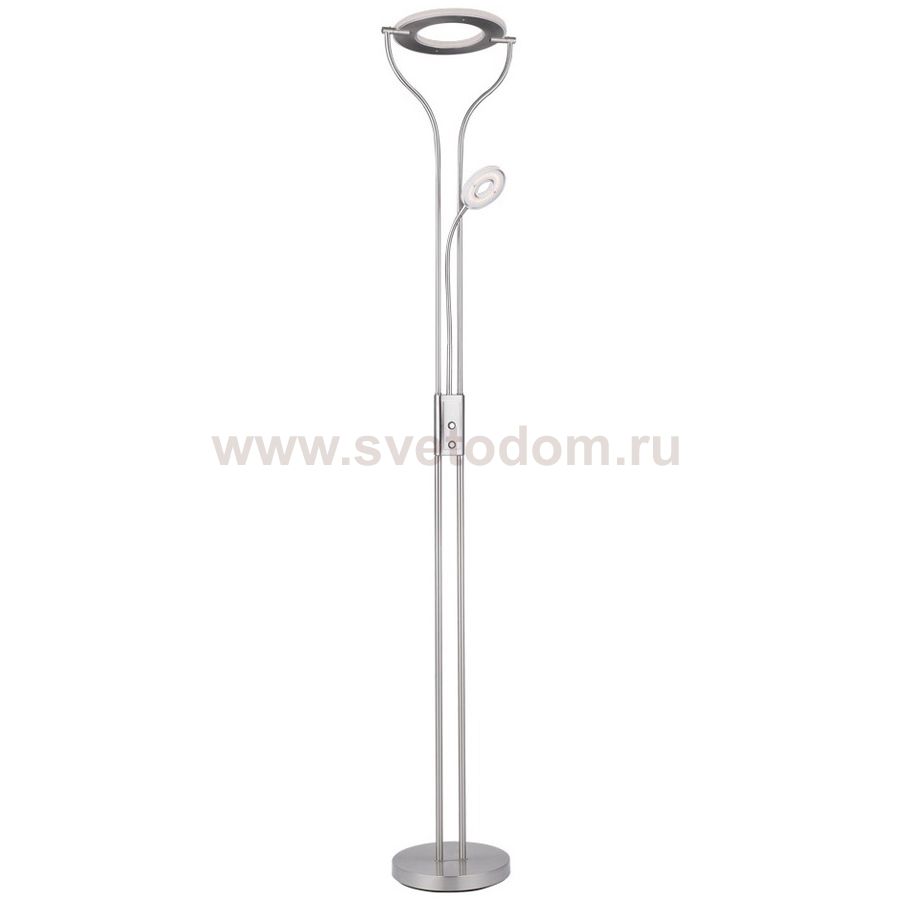 Торшер Arte lamp A5904PN-2SS DUETTO LED