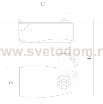 Светильник потолочный Arte lamp A5910PL-1WH TRACK LIGHTS