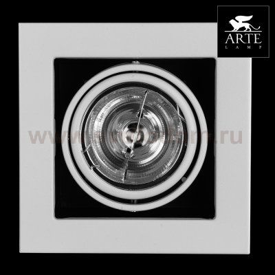 Светильник встраиваемый Arte lamp A5930PL-1WH Technika