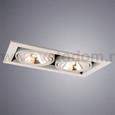 Светильник встраиваемый двойной 2*G9 Arte lamp A5949PL-2WH CARDANI SEMPLICE белый