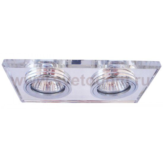 Светильник встраиваемый Arte lamp A5956PL-2CC Cool Ice