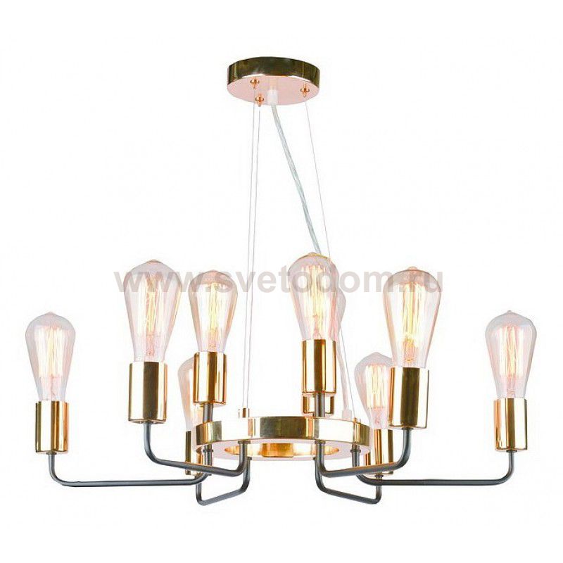 Люстра Arte lamp A6001LM-9BK Gelo