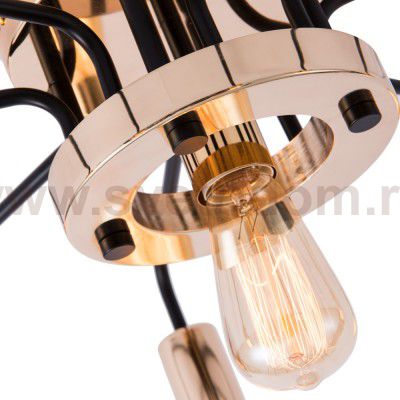 Светильник потолочный Arte lamp A6001PL-9BK GELO