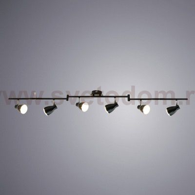 Светильник потолочный Arte lamp A6008PL-6BK Gioved