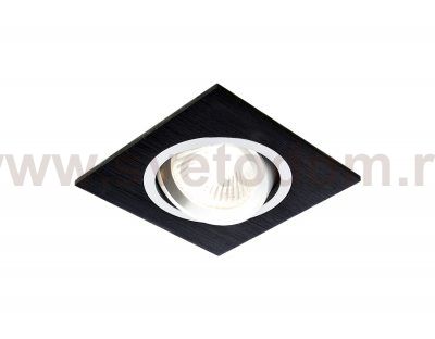 Светильник точечный Ambrella A601 BK сатин/черный MR16 ORGANIC SPOT