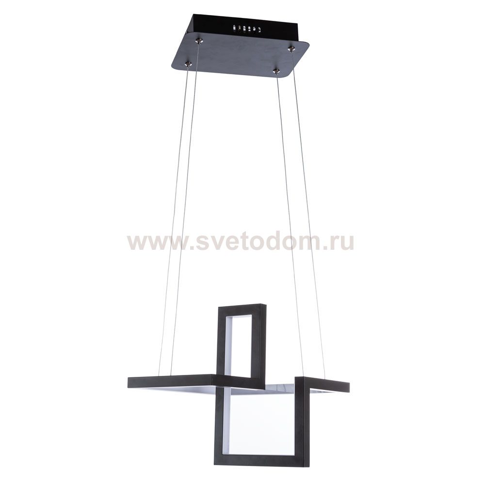 Люстра в виде светодиодных квадратов Arte Lamp A6011SP-1BK Mercure