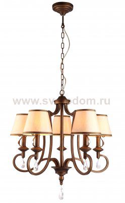 Люстра Arte lamp A6016LM-5BG Castello