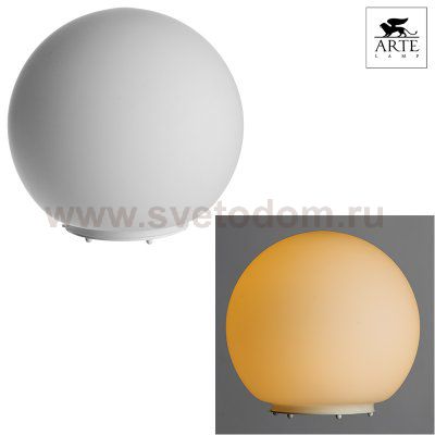 Настольная лампа Arte lamp A6020LT-1WH Sphere