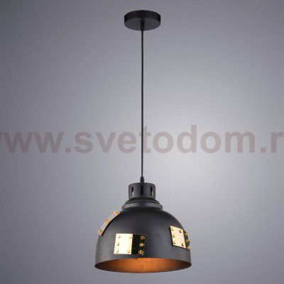 Светильник подвесной Arte lamp A6024SP-1BK EURICA