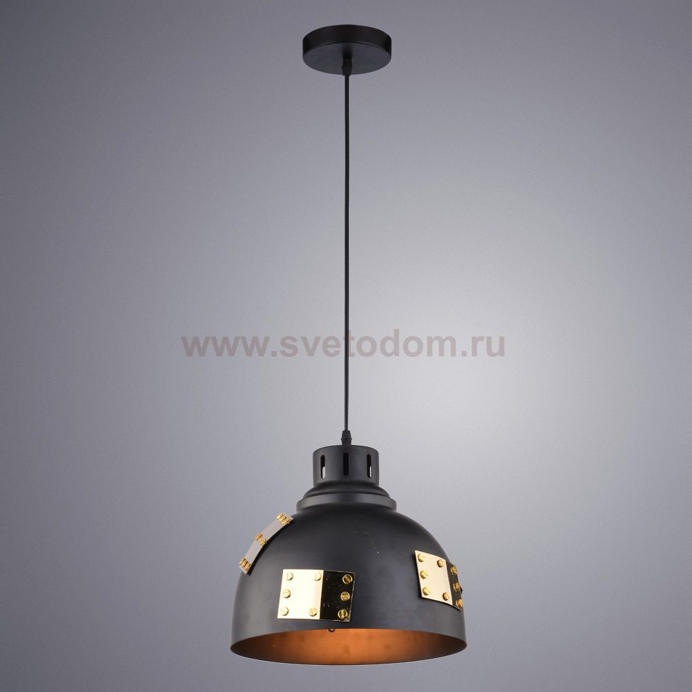 Светильник подвесной Arte lamp A6024SP-1BK EURICA