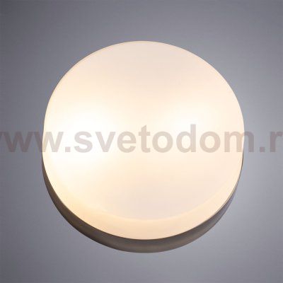 Светильник для ванной круглый 230мм 2*Е27 Arte Lamp A6047PL-2AB  AQUA-TABLET бронза IP44