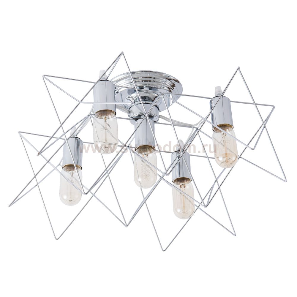Люстра лофт Arte Lamp A6048PL-5CC хром TELA