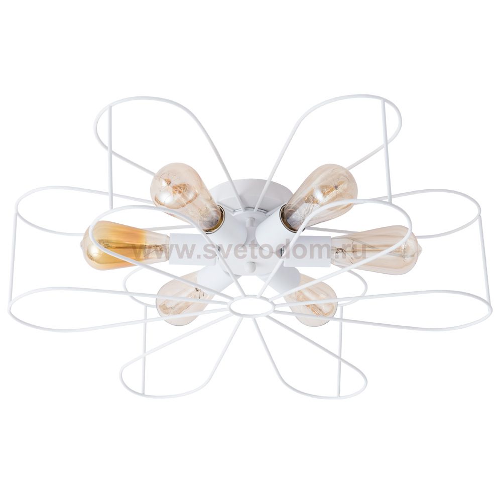 Светильник потолочный Arte lamp A6049PL-6WH CAMOMILLA