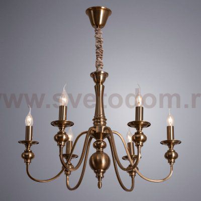 Светильник подвесной Arte lamp A6097LM-6PB PASSONI