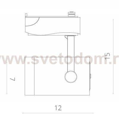 Светильник трековый Arte lamp A6107PL-1WH Track lights