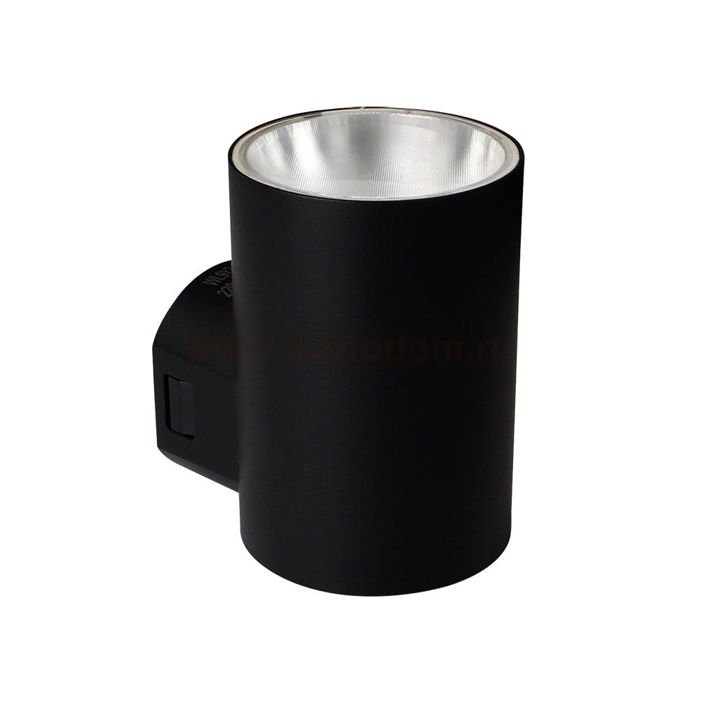 Фасадный светильник Arte Lamp A6109AL-1BK ALCYONE