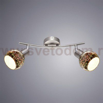 Светильник с эффектом звездного неба Arte lamp A6125AP-2SS Illusione
