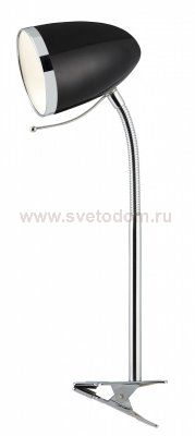 Настольная лампа на прищепке Arte lamp A6155LT-1BK Cosy