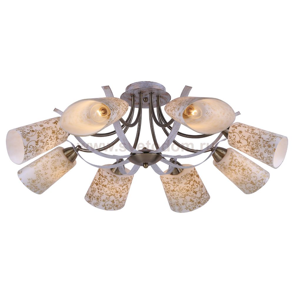 Люстра Arte lamp A6212PL-8WG Leticia