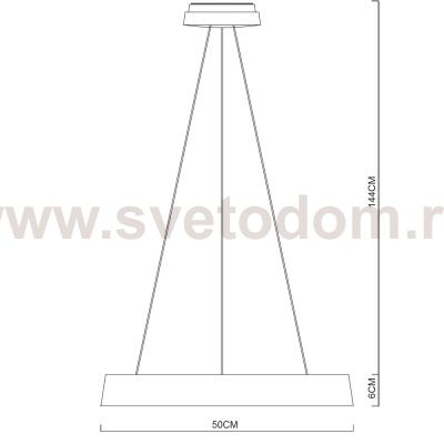 Светодиодная люстра Arte Lamp A6250SP-1WH CORONA