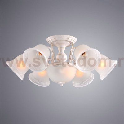 Люстра потолочная Arte Lamp A6306PL-8WG