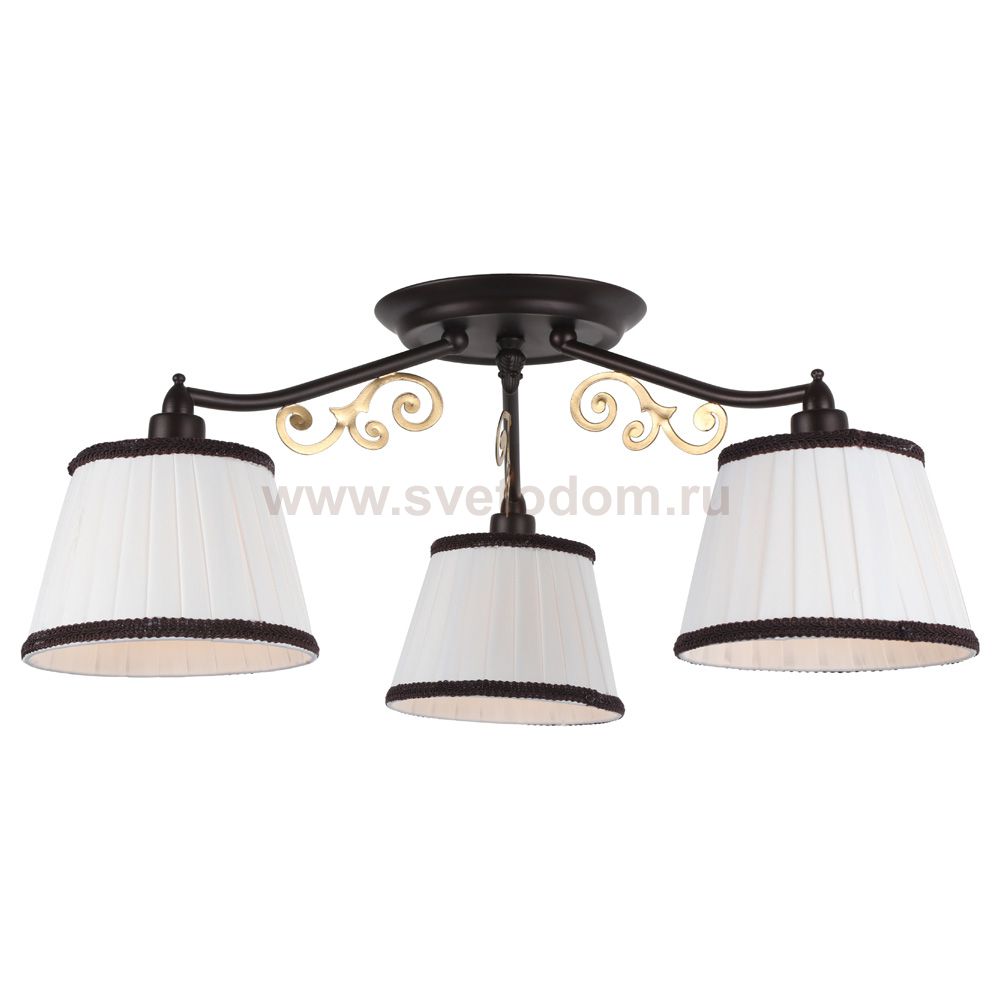Светильник потолочный Arte lamp A6344PL-3BR CAPRI