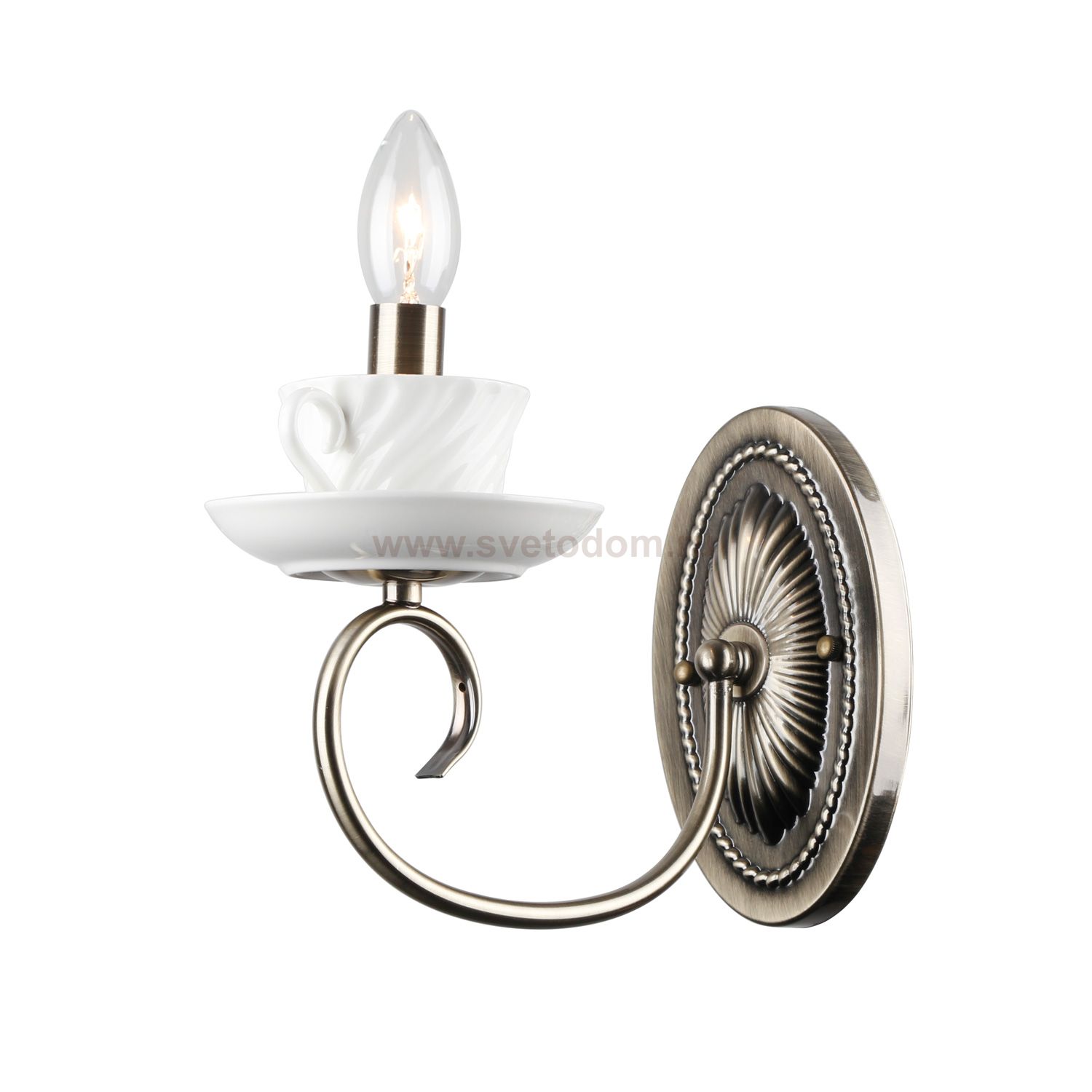 Светильник бра чашка Arte lamp A6380AP-1AB Teapot