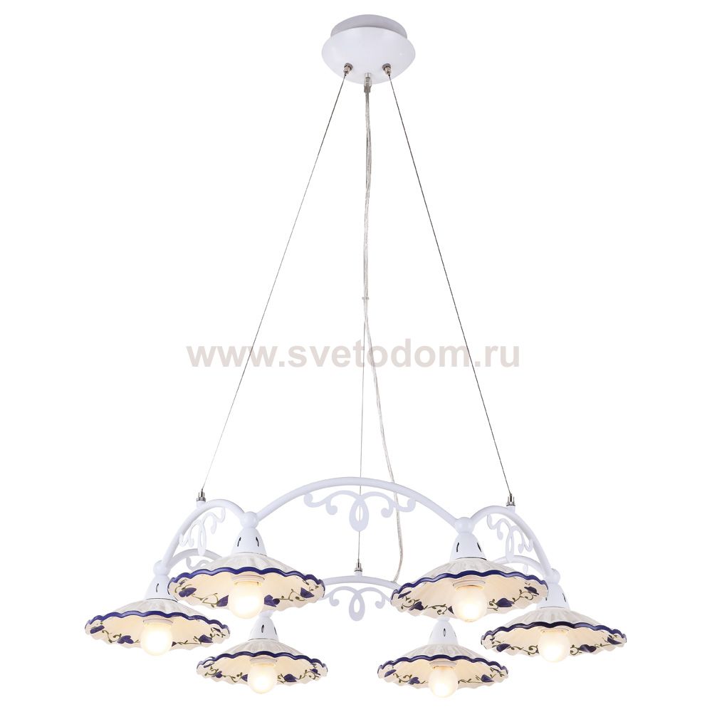 Люстра Arte lamp A6473LM-6WH Anna