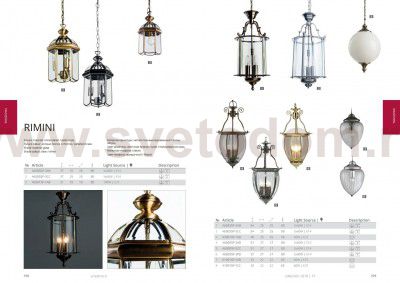 Люстра Arte Lamp A6505SP-3CC Rimini