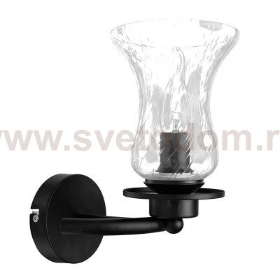 Светильник настенный бра Arte lamp A6586AP-1BK MALIA
