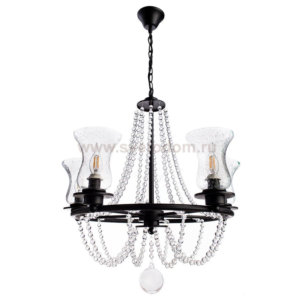 Светильник подвесной Arte lamp A6586LM-5BK MALIA
