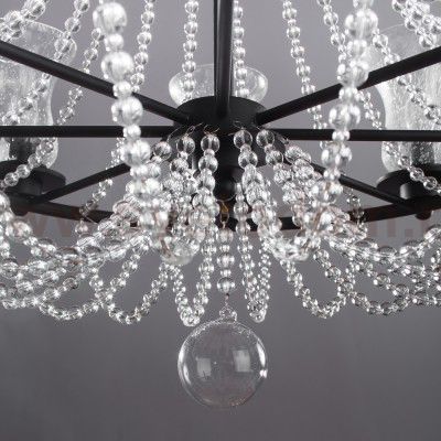 Светильник подвесной Arte lamp A6586LM-8BK MALIA