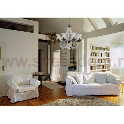 Светильник подвесной Arte lamp A6586LM-8BK MALIA