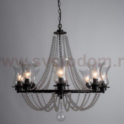Светильник подвесной Arte lamp A6586LM-8BK MALIA