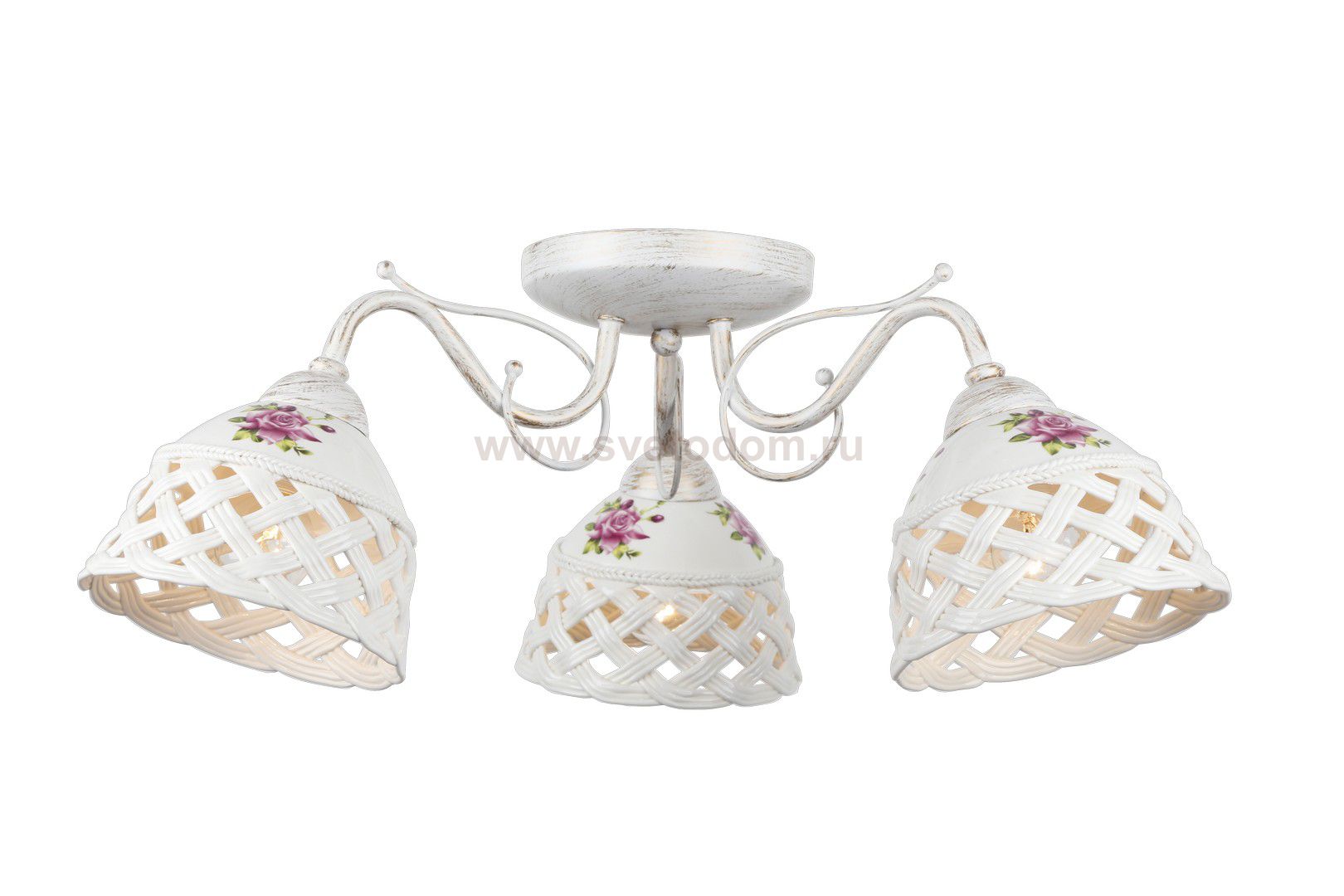 Светильник потолочный Arte lamp A6616PL-3WG WICKER