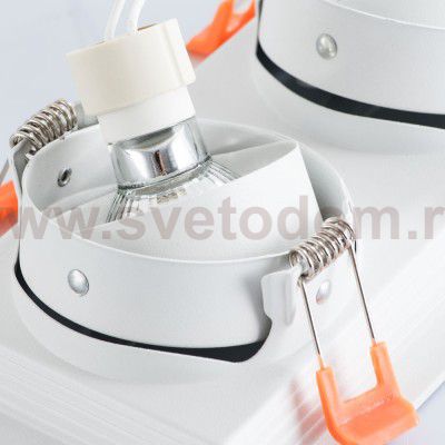 Светильник встраиваемый Arte Lamp A6661PL-2WH CANIS