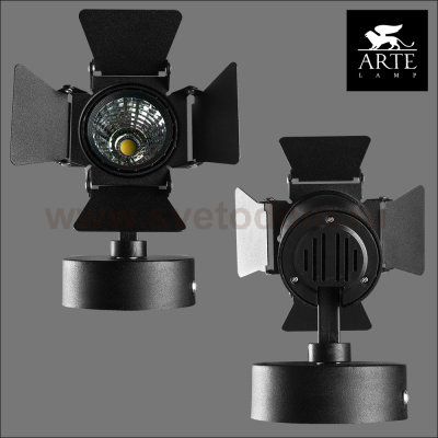 Светильник настенный бра Arte lamp A6709AP-1BK TRACK LIGHTS FALENA