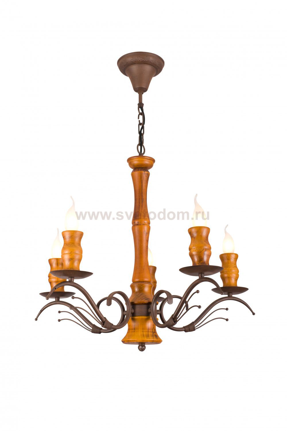 Люстра Arte lamp A6742LM-5BR Legno